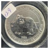 2014 CANADA 8 DOLLARS - 1 1/2 OZ SILVER ROUND 2014 CANADA 8 DOLLARS - 1 1/2 OZ SILVER ROUND