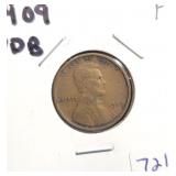 1909-VDB LINCOLN WHEAT CENT 1909-VDB LINCOLN WHEAT CENT