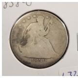 1858-O SEATED LIBERTY HALF DOLLAR 1858-O SEATED LIBERTY HALF DOLLAR