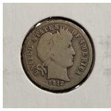1912-D BARBER DIME 1912-D BARBER DIME