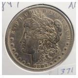 1897 MORGAN SILVER DOLLAR 1897 MORGAN SILVER DOLLAR
