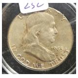 1963 FRANKLIN HALF DOLLAR 1963 FRANKLIN HALF DOLLAR
