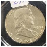 1963 FRANKLIN HALF DOLLAR 1963 FRANKLIN HALF DOLLAR