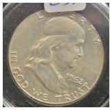 1962 FRANKLIN HALF DOLLAR 1962 FRANKLIN HALF DOLLAR