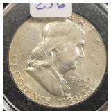 1963 FRANKLIN HALF DOLLAR 1963 FRANKLIN HALF DOLLAR