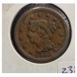 1852 LARGE CENT 1852 LARGE CENT