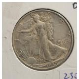 1945-D WALKING LIBERTY HALF DOLLAR 1945-D WALKING LIBERTY HALF DOLLAR