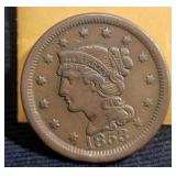 1853 LARGE CENT 1853 LARGE CENT