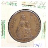 1938 BRITISH LARGE PENNY 1938 BRITISH LARGE PENNY