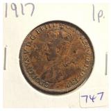 1917 AUSTRALIA LARGE PENNY 1917 AUSTRALIA LARGE PENNY