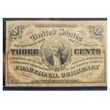 3 CENTS - THIRD ISSUE FRACTIONAL CURRENCY 3 CENTS - THIRD ISSUE FRACTIONAL CURRENCY