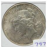 1923-D PEACE SILVER DOLLAR 1923-D PEACE SILVER DOLLAR