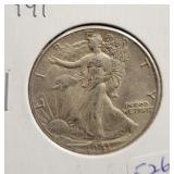 1941 WALKING LIBERTY HALF DOLLAR 1941 WALKING LIBERTY HALF DOLLAR