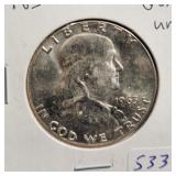 1963 FRANKLIN HALF DOLLAR 1963 FRANKLIN HALF DOLLAR