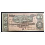 $10 - 1864 CONFEDERATE STATES OF AMERICA NOTE $10 - 1864 CONFEDERATE STATES OF AMERICA NOTE