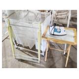 STEP STOOL, LAUNDRY NET BASKET, TV TRAY