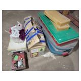 ASSORTED CHRISTMAS AND HOLIDAY DECORATIONS