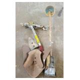 COME-A-LONG, PLOW PARTS AND METAL