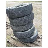 5- ASSORTED TIRES AND WHEELS 5- ASSORTED TIRES AND WHEELS