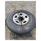 4- ASSORTED TIRES AND WHEELS 4- ASSORTED TIRES AND WHEELS