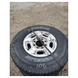 4- ASSORTED TIRES AND WHEELS 4- ASSORTED TIRES AND WHEELS