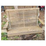 WOODEN YARD SWING WITH WOOD FRAME WOODEN YARD SWING WITH WOOD FRAME