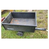 BLUE HAWK 10 CU. FT. LAWN TRAILER BLUE HAWK 10 CU. FT. LAWN TRAILER