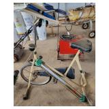 EXERCISE EQUIPMENT: STATIONARY BIKE AND OTHERS EXERCISE EQUIPMENT: STATIONARY BIKE AND OTHERS