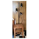 PLANT STAND AND FLOOR LAMP PLANT STAND AND FLOOR LAMP