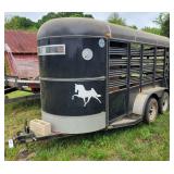 14 FT. CIRCLE M BUMPER PULL STOCK TRAILER - 14 FT. CIRCLE M BUMPER PULL STOCK TRAILER -