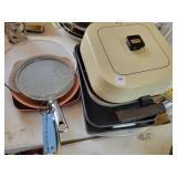 ELECTRIC SKILLET, SKILLETS, SPLASH GUARD, ETC. ELECTRIC SKILLET, SKILLETS, SPLASH GUARD, ETC.