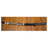 FANTASY SAMURI SWORD W/BLACK SCABBARD FANTASY SAMURI SWORD W/BLACK SCABBARD