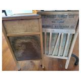 (2) ANTIQUE WASH BOARDS (2) ANTIQUE WASH BOARDS
