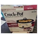 CROCK POT AND WESTBEND ELECTRIC SKILLET CROCK POT AND WESTBEND ELECTRIC SKILLET