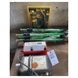 2 FENCH CHARGERS, TORCH SET, ELECTRIC FENSE 2 FENCH CHARGERS, TORCH SET, ELECTRIC FENSE