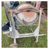 CEMENT MIXER WITH ELECTRIC MOTOR CEMENT MIXER WITH ELECTRIC MOTOR