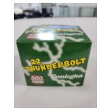 500 ROUNDS REMINGTON 22 THUNDERBOLT