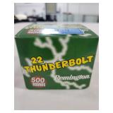 500 ROUNDS REMINGTON 22 THUNDERBOLT