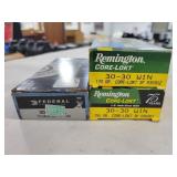 48 ROUNDS ASSORTED 30-30 WIN AMMUNITION