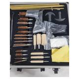 A DELUXE GUN CLEANING KIT IN CASE