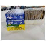 109 ROUNDS OF ASSORTED 30-06 SPRINGFIELD