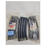3 - 30 ROUND AR 15 .223 MAGAZINES