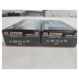 100 ROUNDS BLAZER .40 S&W AMMUNITION -