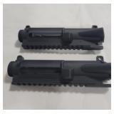 2 - AR 15 STRIPPED UPPERS