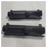 2 - AR 15 STRIPPED UPPERS