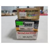 109 ROUNDS ASSORTED 38 AUTO AMMUNITION