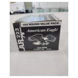 100 ROUNDS AMERICAN EAGLE AR 223