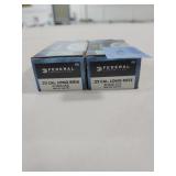 100 ROUNDS FEDERAL 22 LR AMMUNITION