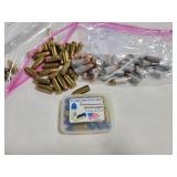 45 9 MM LUGER AMMUNITION AND 10 ROUNDS