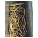 APPROX. 141 ROUNDS OF 5.56 MM AMMO IN DRY BOX